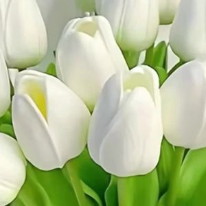 Artificial Flower Realistic Touch Tulip Scrapbooking Home Room Decora Wedding Garden Archway Garland Festival Bouquet DIY Cheap