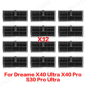 Bộ Phụ Kiện Máy Hút Bụi Dreame X40 Ultra/S30 Pro Ultra - Bàn Chải Chính Bàn Chải Bên Bộ Lọc HEPA Túi Đựng Bụi Dành Cho X40 Ultra Complete/X40 Pro
