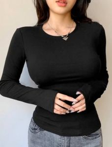 CDC.PH CREWNECK LONG SLEEVES double lining basic full length A00008