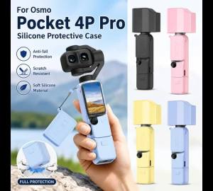Silicone Protective Case For DJI Osmo Pocket 4Pro All-Round Set Soft Protective Cover Anti-Scratch For Pocket 4P Accessory 