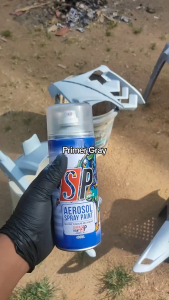 Primer Grey SP700 Gray Undercoat Filler Automotive Paint Interior DIY Fill Scratch Primer Kereta