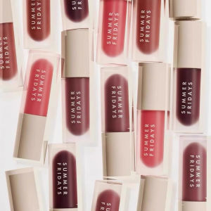 Summer Fridays Lip Balm Moisturizing Mirror ลิปกลอส Lip วานิลลาสีชมพูน้ําตาลกาแฟเค้กกลิ่นลิปสติกโปร่งใสแต่งหน้าน้ํามัน