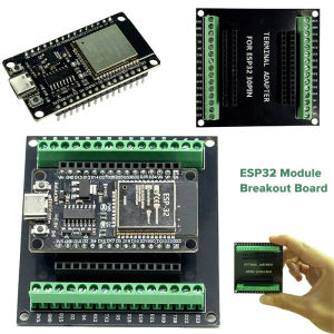 ESP 32 Development Board with IPEX Port Expansion Board Kit ESP32-WROOM-32U Bluetooth WiFi Module Type-C 30 pin CP2102 ESP-32