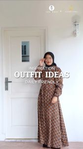 Pakaian Formal Untuk Acara: Dress Nona Altha | Gamis