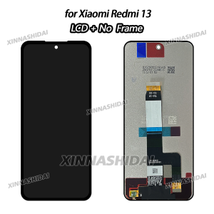 New For Xiaomi Redmi 13 LCD Display 2404ARN45A 24040RN64Y Touch Screen Digitizer For Redmi 13 2406ERN9CI LCD Screen Replacement