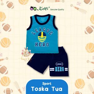 Setelan Singlet anak SPORT by KELFI