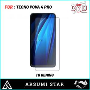 PROMO PAKET MURAH 3 IN 1 TEMPERED GLASS CERAMIC ANTI SPY TECNO POVA 4 PRO ANTI GORES PELINDUNG LAYAR CERAMIC ANTI SPY + GARSKIN + SKIN CAMERA