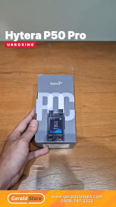Hytera P50 Pro - Rugged PoC Radio with Camera Phone Function and NFC with 1 year Hytalk License