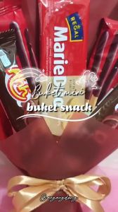 BUKET MINI RED /hadiah/graduation/