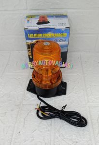 LAMPU ROTARY TRUK 12-24 VOLT ORANGE 5 MODE BUKAN MAGNET