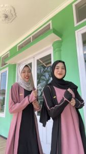 Scloth Bandung SA019 Abaya Muslim Wanita / Abaya Aliyah