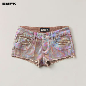 SMFK | Wild Origin Iridescent Handmade Short Tight Hotpants