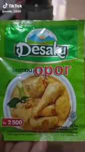 DESAKU BUBUK OPOR 125 GRAM DUS NON COD FANTASIA DENGAN PAKING AMAN