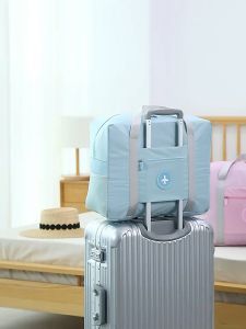 [Large Capacity]Homy Travel Bag Foldable Travel Bag Clothes Storage Bag Waterproof Luggage Bag for Clothes Quilt Premium Quality Travel Pouches