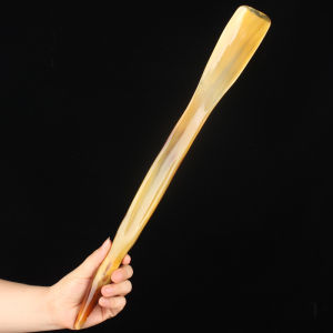 Natural Horn Shoehorn Shoes Lifter Shoehorn Handle Shoehorn For Home Non-Solid Wood Long Handle Shoe Pump Bean Bag Fabulous Shoe Wearing Tool