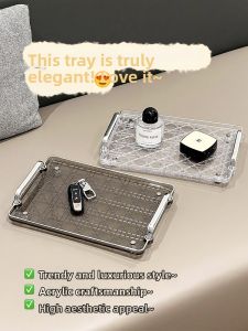 Luxurious Rectangular Tray For Home