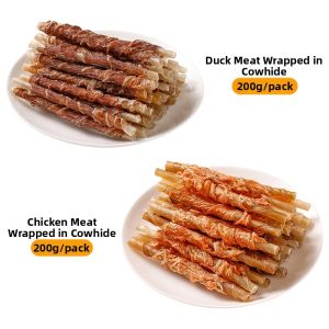 petlimit | Chewable Dental Bone Duck Meat Dog Treats