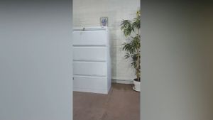 Lateral 4-Drawer Steel Filing Cabinet: A Heavy-Duty Office Storage Solution