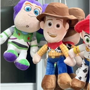 Disney | Toy Story Plush Toy Woody Buzz Lightyear Jessie Stuffed Doll Cute Cartoon Anime Perfect for Kids Room Decoration Birthday Gifts