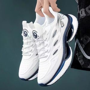 Giày Thể Thao Nam Mùa Xuân Thoáng Khí Siêu Nhẹ Hấp Thụ Sốc Đế Mềm Trẻ Em Học Sinh Chạy Bộ Đế Mềm Thoáng Khí Đế Cao Su