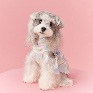 Spring Summer New Chinese Style Cheongsam Dog Dress Pet Clothes for Teddy Schnauzer Maltese Yorkie Bichon Shiba Inu