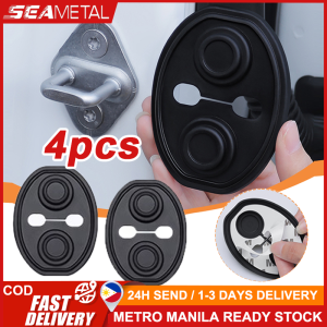SEAMETAL Car Door Mute Damping Cushion Silicone Door-Lock Buckle Anti-collision Protective Cover