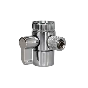 Brass Faucet Diverter Single Water Filter Faucet Diverter Valve 1/4" 3/8" M22 Female Thread