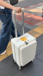 ❤️ราคาโรงงาน❤️ กระเป๋าเดินทางขึ้นเครื่องบินได้ กระเป๋าเดินทาง 20 นิ้ว24 นิ้ว28 นิ้ว กระเป๋าเดินทางล้อลาก เปิดด้านหน้า กระเป๋าเดินทางขึ้นเครื่องบินได้ กระเป๋าเดินทางล้อลาก  กระเป๋าเดินทาง abs+pc วัสดุ กระเป๋าเดินทาง 20 นิ้วเปิดด้านหน้า