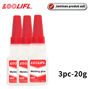 LOOLIFL | LOOLIFL 50g High Strength Welding Oily Super Glue Universal Clear NonMarking Repair Adhesive Instant Glue Strong Fast Super Glue