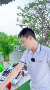 [Tặng 10m dây loa] Combo Loa Dàn Mixer liền công suất KV8 + cặp loa 3 tấc MAXTIN + Micro đầu thu UGX125  dễ dàng lắp bảo hành 12 tháng