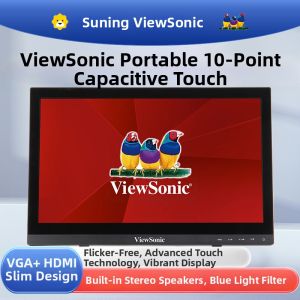 ViewSonic TD1630-2 15.6 Inch Embedded Ten Point Capacitive Touch Screen Industrial Monitor HDR10 60Hz HDMI 16:9 Display