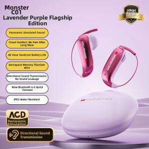 monster(Monster) | Wireless Neckband Headphones AI Translation Real-time Interpreting Noise Reduction