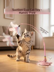 hipidog | Interactive Entertaining Feather Teaser for Kittens