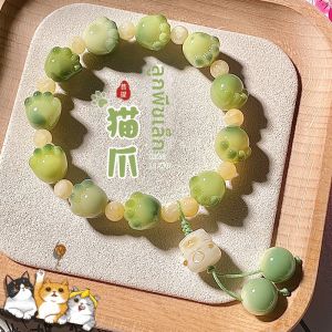 Girlfriend Birthday Gift Cat Claw Bodhi Bracelet
