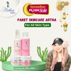 Paket Wajah Artha LDT+ Original BPOM