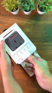 Mazer CubePlug with 3 sockets + 2A1C PD20W Wall Plugs and Charger | 2 Years Warranty