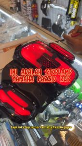 LAMPU STOP BELAKANG FAZZIO STOPLAMP LED 3 IN 1 PLUS SEN SEIN FAZZIO