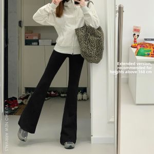 YUXIAO | High Waist Shaping Flared Jean Pants