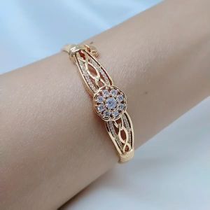 Gelang Tangan Bangle Wanita Aksesoris Fashion Awet Tahan Lama Anti Karat Cocok Untuk Harian G5-1J