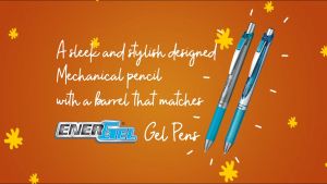 Bút Chì Kim Pentel ENERGIZE Pencil PL75 0.5mm | Thiết Kế Sang Trọng | Tay Cầm Chống Trơn Trượt| Gia Nguyễn - Pentel