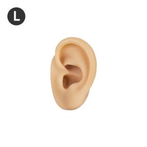 Soft Silicone Practice Ear Model Reusable BPA Free for Piercing Tattoo Training Jewelry Display Student Learning Use