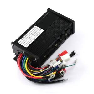 Bộ Điều Khiển Động Cơ Không Chổi Than Im Lặng 30A 500W Sóng Sin 36V/48V/60V/72V Bộ Điều Khiển Xe Đạp Điện Ba Chế Độ Hợp Kim Nhôm