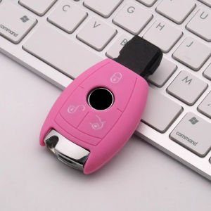 2/3 Buttons New Silicone Car Key Cover Case For Mercedes Bnez CLA GLC GLA GLK W203 W210 W211 W204 W176 A B C R Class AMG