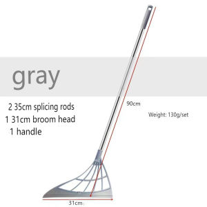 1/5/10PCS Magic Broom Window Washing Wiper Silicone Broom Floor Cleaning Squeegee Magic Sweeper Cleaning Home Silicone Mop