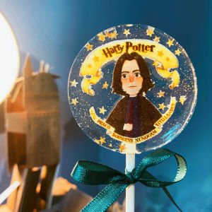 Harry Potter Lollipop Uncle Mo Handmade Candy Candy Kids Photo Original Preservative-Free Gift for Girlfriend