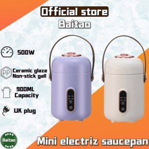 【Malaysia Spot Sale】Electric Stew Pot 8 In 1 Slow Cooker Multi Electric Rice Cooker Porridge Soup Stew Baby Porridge Cooker Cooking Pot Electric 電燉鍋 迷你电炖锅