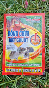 [VTNN TIEN KHOA] NEWCATE 2.5WP hiệu RỒNG CHÚA DIỆT CHUỘT gói 20 gram mạnh không màu không mùi chuột chết nhanh