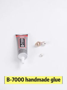 B-7000 Fabric Glue 110ml Clear for Rhinestone Crafts Jewelry and Bead Adhesive B7000 Semi Fluid High Viscosity Super Glues Rhinestones Glues for Fabric Cell Phones Metal Stone Nail Art Glass