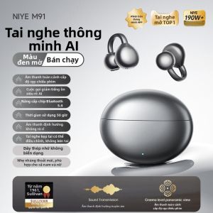 Niye | Tai Nghe Bluetooth Kẹp Tai Chuyên Thể Thao AI Dịch