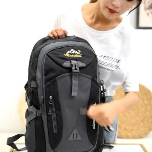 Tas Gunung Pria Outdoor 40L Travel Tas Punggung Tas Ransel Pria Slot Laptop Handsfree Travel Adventure Daypack Backpack Hobi Nanjak Carrier Keril Cariel All Rounder Harian Casual Santai Kuliah Sekolah Garansi - LangFord